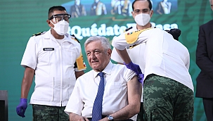 Obrador AstraZeneca aşısı oldu