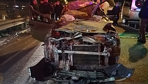 Otomobil tıra arkadan çarptı: 1 ölü 