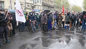 Paris'te aşırı sağ karşıtı protesto