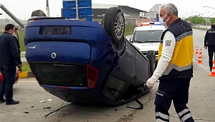 Samsun'da trafik kazası: 5 yaralı 