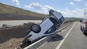 Siirt'te trafik kazası 3 kişi yaralandı