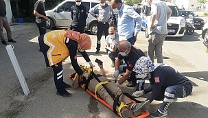 Sokak ortasında öldüresiyle dövüldü 