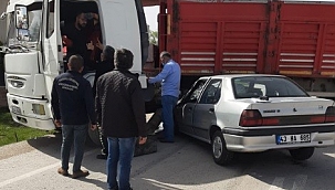 Tavşanlı'da trafik kazası: 1 yaralı 