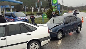 Tavşanlı'da trafik kazası: 2 yaralı 