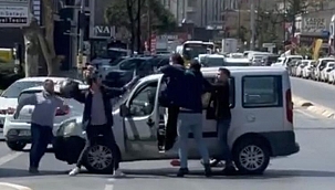 Tekmeler yumruklar havada uçuştu