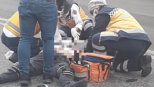 Trafik kazası motokurye hayatını kaybetti