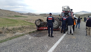 Traktörün altında kalan kişi öldü 