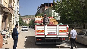 Ücretsiz soğan ve patates dağıtımı!