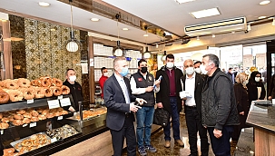 Vali vekili koronavirüs denetimi yaptı