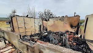 Yangın müstakil evi kül etti!