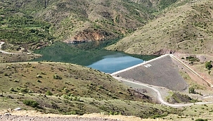 Yaygın göletinde su tahliyesi başladı