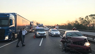 Zincirleme kaza: 6 yaralı! 