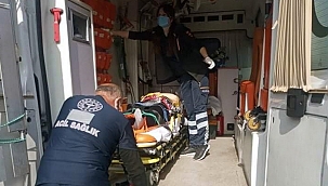 Zincirleme kazada 2 kişi yaralandı 