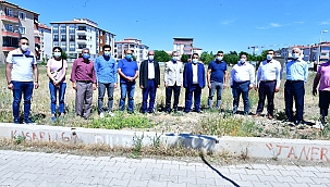 "213'ncü parkımızın yapımına başladık"