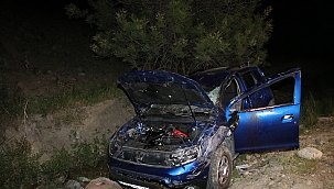 60 metreden dereye yuvarlandı 