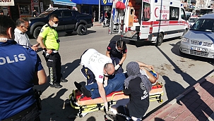 Afyonkarahisar'da kaza: 1 yaralı 