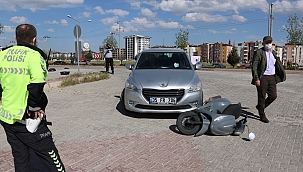 Afyonkarahisar'da motosiklet kazası! 