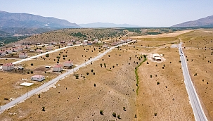 Akçadağ'da asfalt çalışmaları!