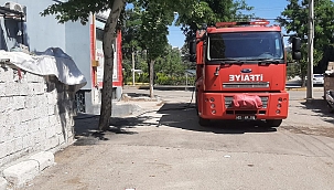 Baca yangını korkuttu! 