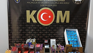 Cinsel içerikli ürün ele geçirildi!