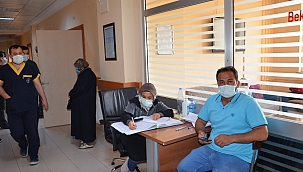 Darende'de 9 bin kişi aşılandı! 