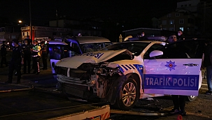 Denetim noktasına daldı: 3 yaralı