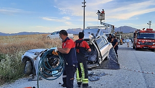 Denizli'de feci kaza: 2 ölü 