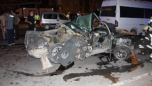 Denizli'de trafik kazası: 1 ölü 