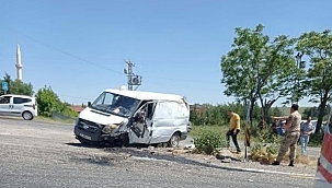 Diyarbakır'da kaza: 1 ölü 3 yaralı