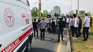 Diyarbakır'da trafik kazası: 1 yaralı 