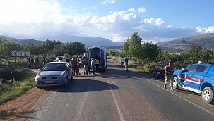 Doğanşehir'de trafik kazası: 4 yaralı 