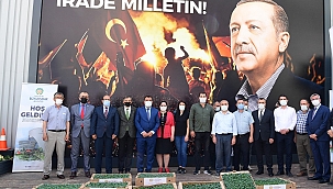 Dondan zarar gören çiftçilere fide desteği 