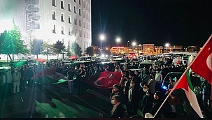 Filistin'e destek konvoyu!