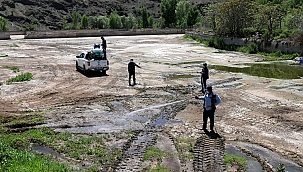 Hekimhan'da haşere ile mücadele! 