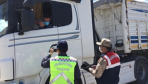 Jandarma'dan kısıtlamada sıkı kontrol 