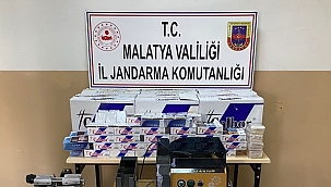 Jandarmadan kaçak sigara operasyonu 