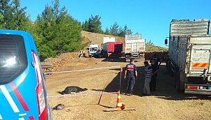 Kamyonun çarptığı işçi öldü! 