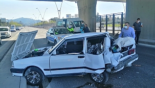 Kayseri'de trafik kazası: 4 yaralı