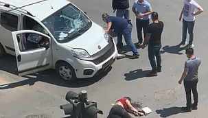Manisa'da trafik kazası: 2 yaralı