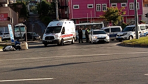 Motosiklet sürücüsü kaza kurbanı 