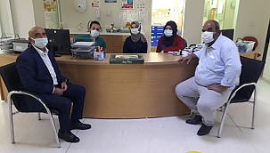 Muhtarlardan anlamlı ziyaret 