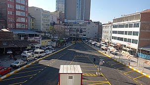 Otoparklar dezenfekte ediliyor 