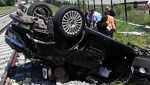 Samsun'da trafik kazası: 4 yaralı 