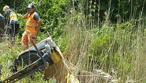 Silindirin altında kalan işçi öldü 
