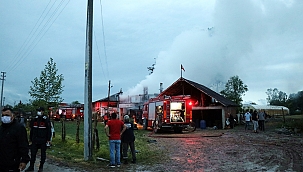 Sobayı yakayım derken evi yaktı 