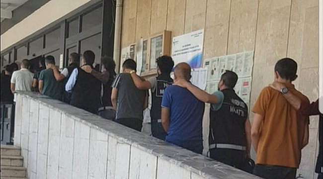 Torbacılara operasyon 17 tutuklama