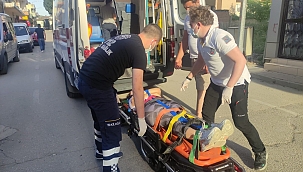 Traktörde düşerek ağır yalandı! 