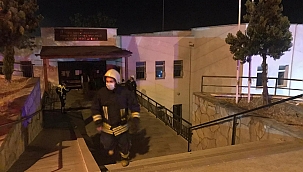 Vergi Dairesi'nde korkutan yangın 