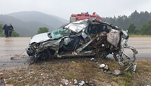 Yağmurla gelen facia; 1 ölü 2 yaralı