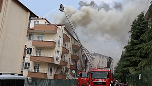 Yalıtım sırasında yangın çıktı! 